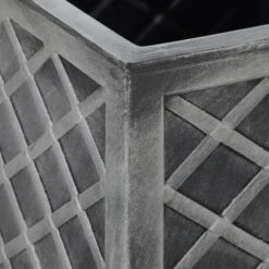 Square Grey Lazio Planter -Garden Supply Store 1000073267 alt01