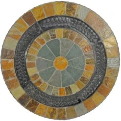 Virginia 60cm Bistro Table Set With 2 Mayfield Chairs -Garden Supply Store 1000098441 alt02