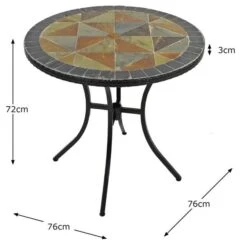 Tampa 76cm Bistro Table -Garden Supply Store 1000116860 alt09