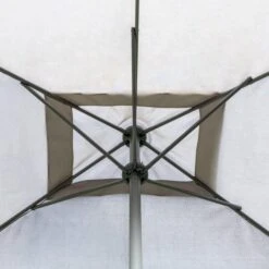 3m Grey Rectangular Crank Parasol -Garden Supply Store 1000159352 alt02