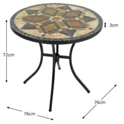 Dallas 76cm Bistro Table -Garden Supply Store 1000162726 alt09