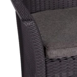 Faro 2 Seater Black Bistro Set -Garden Supply Store 1000183988 alt03