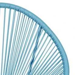 Monaco 2 Seater Blue Egg Chair Bistro Set -Garden Supply Store 30396151 alt03