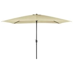3m X 2m Beige Rectangular Parasol