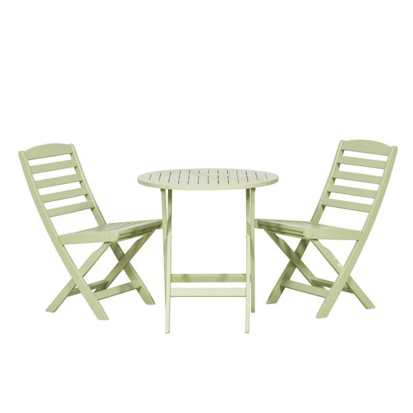 Porto 2 Seater Green Bistro Set 1 Porto 2 Seater Green Bistro Set
