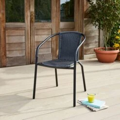 Rattan Bistro Chair -Garden Supply Store 30718841