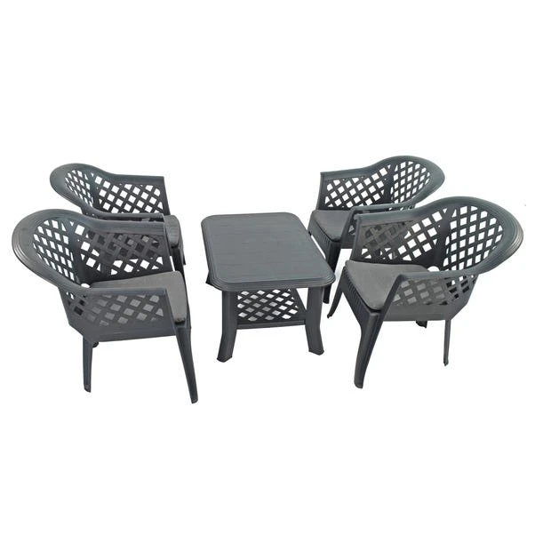 Savona 4 Seater Conversation Set With Savona Chairs 1 Savona 4 Seater Conversation Set With Savona Chairs