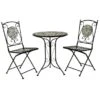 Blue Mosaic Bistro Set