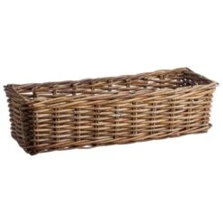 Natural Rattan Planter Box -Garden Supply Store 30733514 alt02