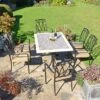 Wilmington Dining Table With 6 Ascot Chairs Set