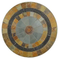 Virginia 91cm Patio Table Set With 4 Austin Chairs 13 Virginia 91cm Patio Table Set With 4 Austin Chairs -Garden Supply Store 30760670 alt05