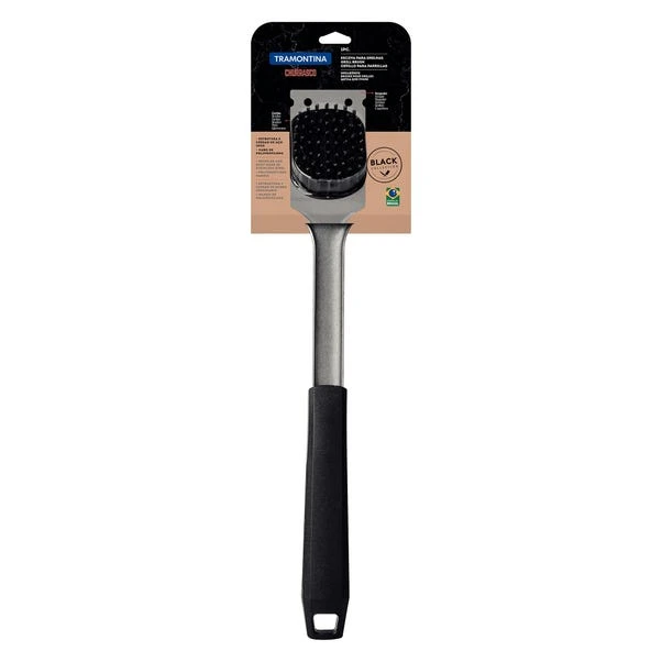 Tramontina Plastic Handle Grill Brush 2 Tramontina Plastic Handle Grill Brush - Image 2
