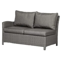 Paris 7 Piece Deluxe Modular Corner Dining Set With Rectangular Firepit -Garden Supply Store 30763601 alt06