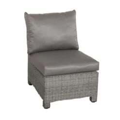 Paris 7 Piece Deluxe Modular Corner Dining Set With Square Firepit -Garden Supply Store 30763602 alt03