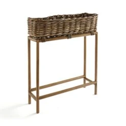 Churchgate Rattan Planter Box With Stand -Garden Supply Store 30788938 alt02