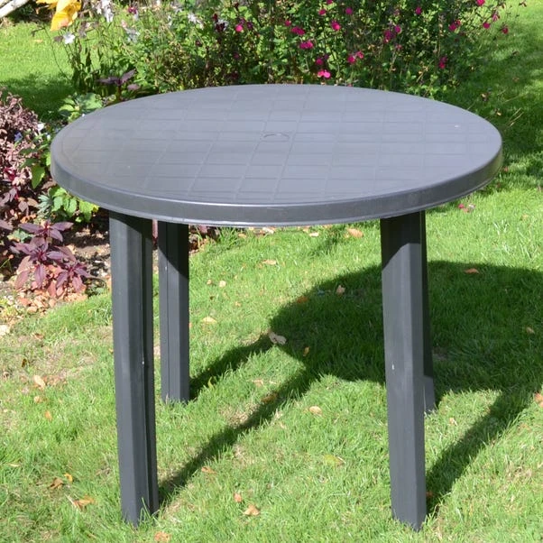 Revello Round Table Anthracite 1 Revello Round Table Anthracite