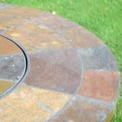 Bayfield Firepit 89cm Table With 4 Ascot Chairs Set -Garden Supply Store 30826728 alt04