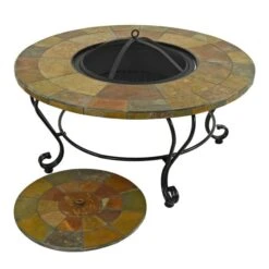 Bayfield Coffee Table Firepit 89cm -Garden Supply Store 30826765 alt02
