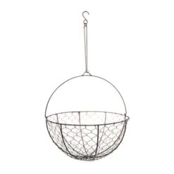 Netted Wire Hanging Basket -Garden Supply Store 30849601 alt01