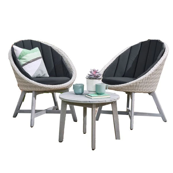 Chedworth Curved 2 Seater Bistro Set 2 Chedworth Curved 2 Seater Bistro Set - Image 2