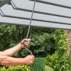 Pandora Leafe 3m X 3.6m Pergola 14 Pandora Leafe 3m X 3.6m Pergola -Garden Supply Store 30854704 alt04