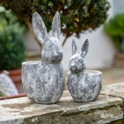 Bonington Bunny Cement Plant Pot 8 Bonington Bunny Cement Plant Pot -Garden Supply Store 30861590 alt03