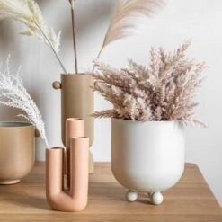 Set Of 2 Buckley Metal Plant Pots -Garden Supply Store 30861598 alt02