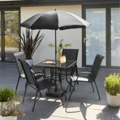 6 Piece Garden Dining Set -Garden Supply Store 30864291