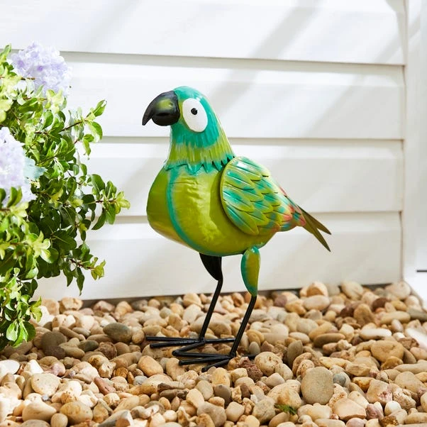 Iron Parrot Sculpture 1 Iron Parrot Sculpture