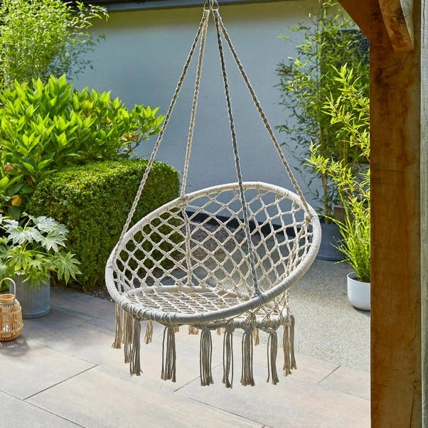 Macrame Swing Chair 2 Macrame Swing Chair - Image 2
