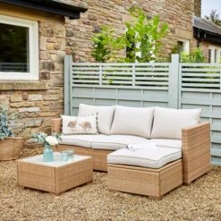 Rattan Sofa Lounger Set -Garden Supply Store 30870149