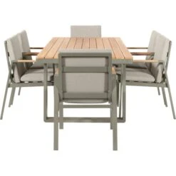 Stockholm 6 Seater Garden Dining Set 11 Stockholm 6 Seater Garden Dining Set -Garden Supply Store 30893519 alt02