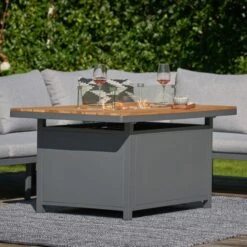 Stockholm Corner Set With Fire Pit Table -Garden Supply Store 30893651 alt01