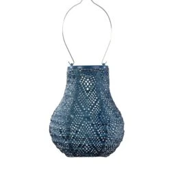 Fallen Fruits Bulb Ikat Solar Lantern