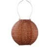 Fallen Fruits Round Sashiko Solar Lantern