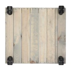 Fallen Fruits Small Rural Wooden Planter On Wheels -Garden Supply Store 30900150 alt03