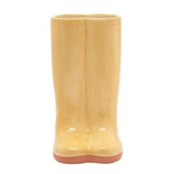 The Cottage Garden Yellow Ceramic Welly Vase 9 The Cottage Garden Yellow Ceramic Welly Vase -Garden Supply Store 30903299 alt04