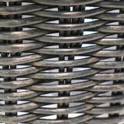 Ivyline Polyrattan Lined Basket Plant Pot -Garden Supply Store 30911911 alt04