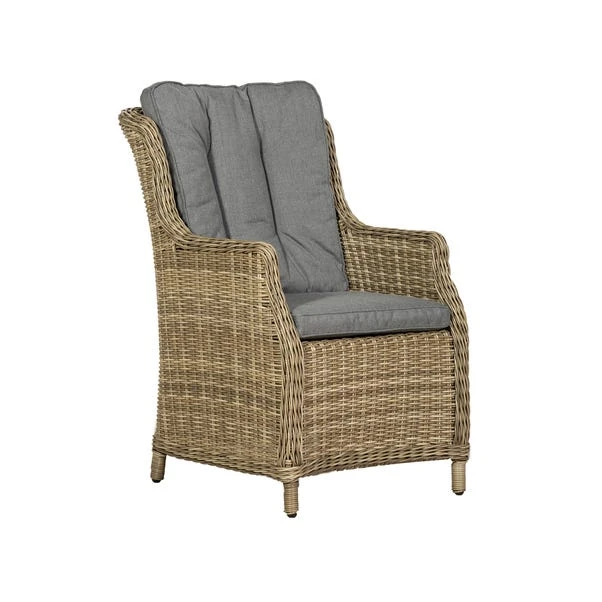 Wentworth 6 Seater Round Highback Comfort Dining Set 4 Wentworth 6 Seater Round Highback Comfort Dining Set - Image 4