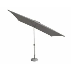 2.4m X 3m Crank And Tilt Rectangular Parasol -Garden Supply Store 30915668