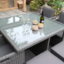 Paris 8 Seater Cube Dining Set 10 Paris 8 Seater Cube Dining Set -Garden Supply Store 30915680 alt03