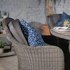 Paris 4 Seater Round Dining Set With 4 Imperial Chairs 9 Paris 4 Seater Round Dining Set With 4 Imperial Chairs -Garden Supply Store 30915717 alt02