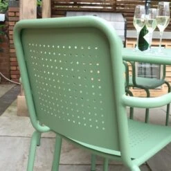 Porto 6 Seater Dining Set With Stacking Chairs -Garden Supply Store 30915727 alt03