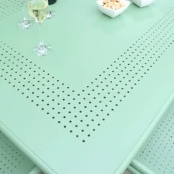 Porto 6 Seater Dining Set With Stacking Chairs -Garden Supply Store 30915727 alt07