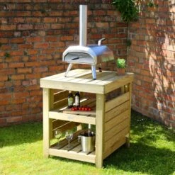 Garden Pizza Oven Table -Garden Supply Store 30916432 alt01