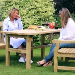 Emily 4 Seater Dining Set -Garden Supply Store 30917491 alt04