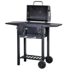 George Foreman Large Outdoor Charcoal BBQ -Garden Supply Store 30920922 alt05