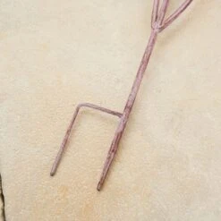 Garden Purple Iron Poppy Head Stake -Garden Supply Store 30925692 alt02