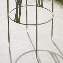 Lotus Plant Iron Obelisk Support Ornament -Garden Supply Store 30925699 alt02