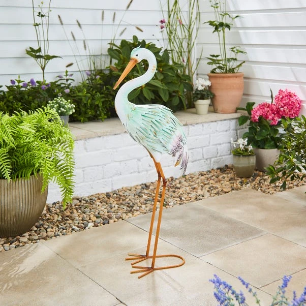 Iron Crane Ornament 1 Iron Crane Ornament